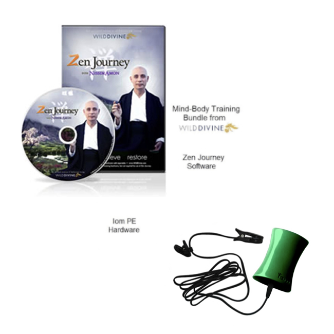 Wild Divine HRV biofeedback bundle - Zen Journey & IOM PE